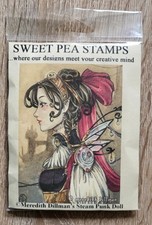 Sweet Pea Stamps - Meredith Dillman's - Steam Punk Doll