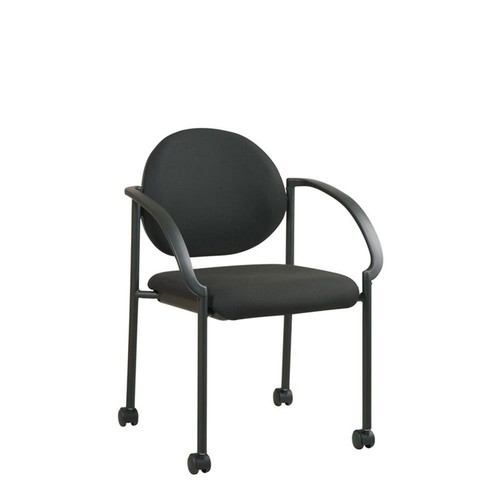 Pemberly row black padded - row,