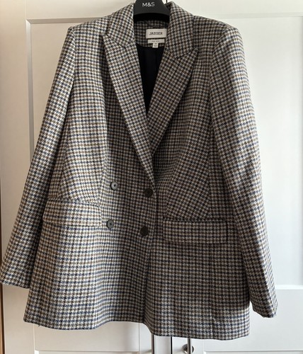 Jaeger check blazer - check, pure