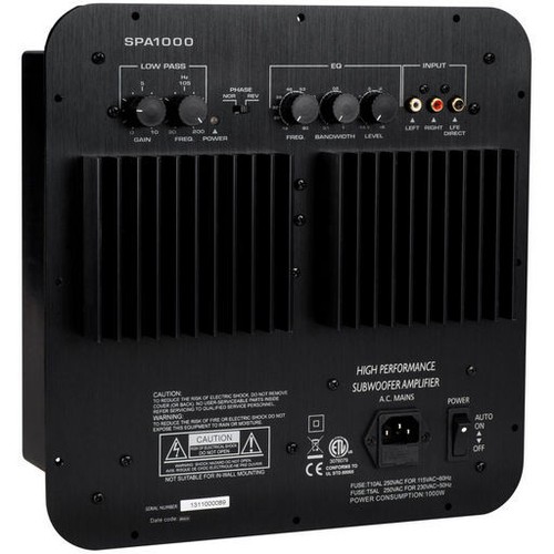 Sub woofer plate amplifier - sub-woofer,