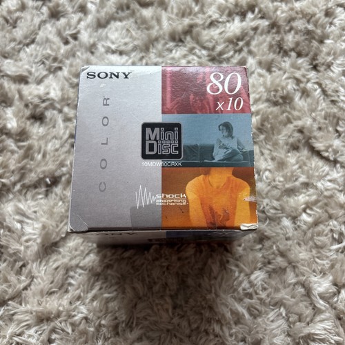 Sony minidisc 80min pack - minidisc, 10