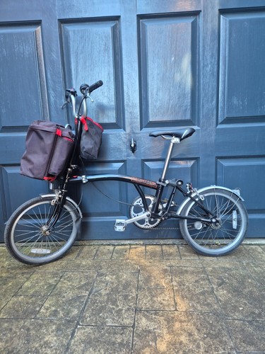 Brompton folding bike m5l - folding, in