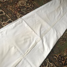 Black Out Blackout Thermal Curtain Lining Fabric Ivory ***Used, marked*** 9 metr