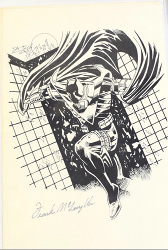 Frank mclaughlin signed - signed, batman