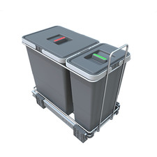 300mm Eco Pull Out 36L Waste