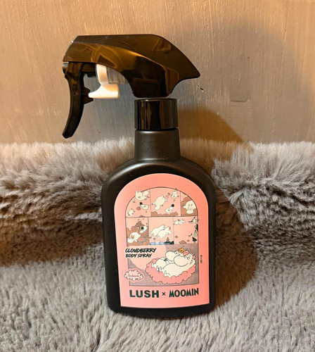 Lush moomin cloudberry body - moomin,