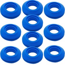 30 Blue Plastic Snap Eyelets