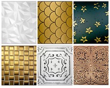 Decorative ceiling wall - |,