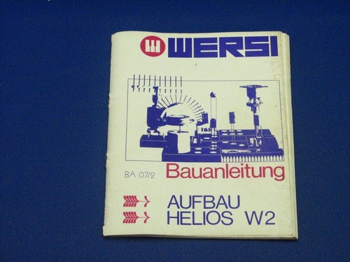 Structure from wersi - ba,
