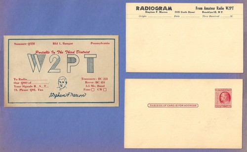 Amateur radio w2pt - radio,