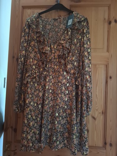 Jaylea silk blend - floral, midi