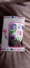 Crawford And Kent Pansy Fine China Mug And Coaster Set