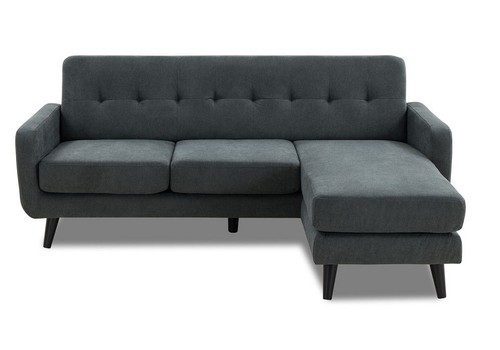 Charcoal grey fabric sofas - charcoal,