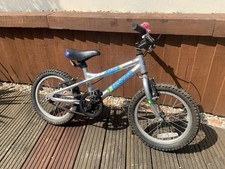 Dawes Blowfish Kids Bike 16’’ Silver Aluminium Frame, Adjustable Seat, Bell