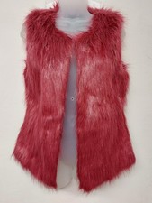 Ladies Faux Fur Gilet Size 10