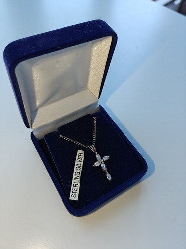 Ladies sterling silver - ladies, cross