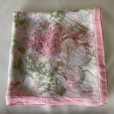 Liberty Unused Scarf Floral Pink Large