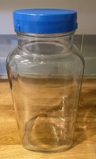Vintage Glass Sweet Shop Jar Made In England 