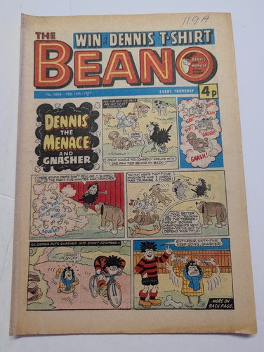 Beano comic 1804 - beano, no