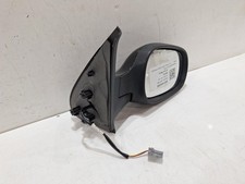2009 NISSAN MICRA K12 5 Door Hatchback Black O/S Drivers Right Door Wing Mirror