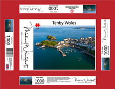 Tenby in Wales  1000pc Jigsaw