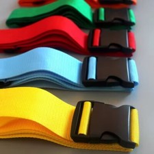 Adjustable Strong Extra Safety Travel Suitcase Luggage Baggage Straps Tie Belt