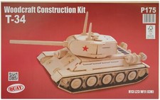 T-34 Tank Woodcraft