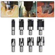 8PC WOOD PLUG HOLE CUTTER SET