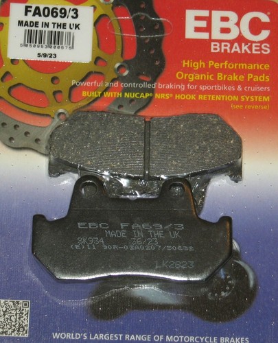 Brake pads for - , cb