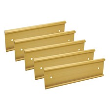 5 PCS Gold Aluminium Alloy