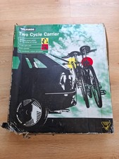 Retro 1999 Halfords 2-Cycle Carrier – Unused, Complete (1 Adult + 1 Child Bike)
