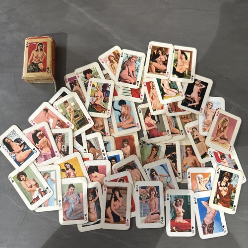 Vintage titbits playing cards - titbits,