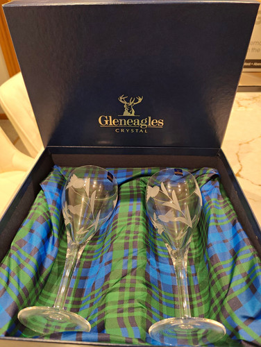 Gleneagles crystal etched - gleneagles,