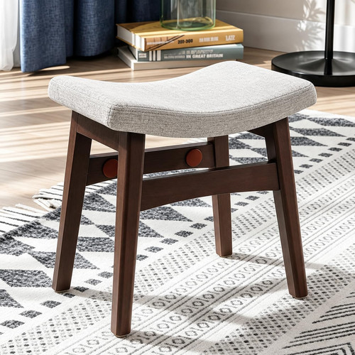 Compact vanity stool with - stool, soft