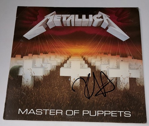 Signed kirk hammett - kirk, metallica