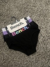 3pack Girls Brief Set, Black