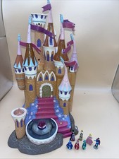 Sleeping Beauty Castle Polly Pocket Figure Toy Playset 2003 Maleficent Fairies