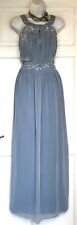 QUIZ EMBROIDERED BEADED MAXI EVENING OCCASION PARTY DRESS SIZE 18