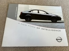 Nissan Primera Models 2001 Original Car Sales Brochure Collectable