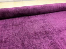 CHENILLE FABRIC UPHOLSTERY SOFA MATERIAL 140 CMS WIDE  by next red rust purple