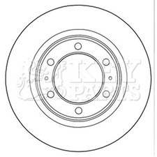 2x Brake Discs Vented For