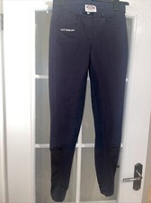 ?John Whitaker Womens Horse Riding Trousers Navy Size 26 Equestrian Pants