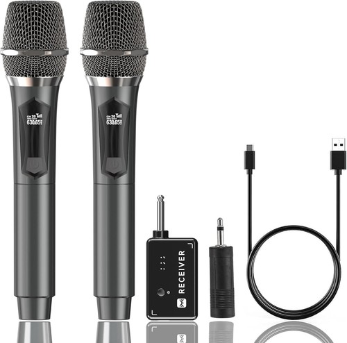 Wireless microphones dual - x,