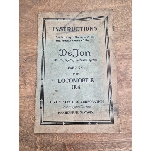 Htf locomobile 8 - htf, jr-8