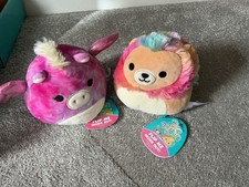 Flipmallows Willow/Kimberly, Horse/Llama & Emanga & Leonard, Cheeta & Lion BNWT