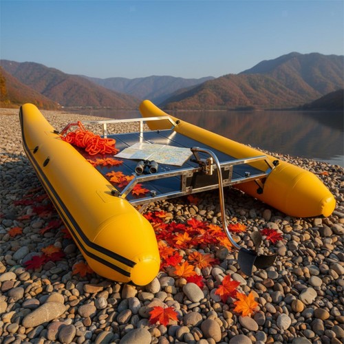 Hand operated boat - operated, propeller