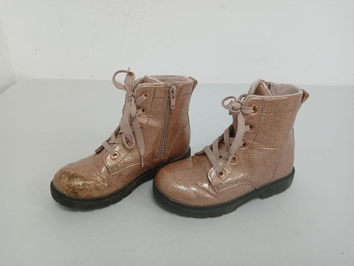 Girls kids pink leather - pink,