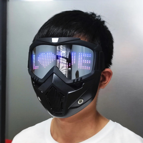 Bluetooth led matrix mask - bluetooth,
