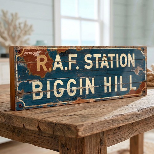 Raf station biggin hill wooden - raf,