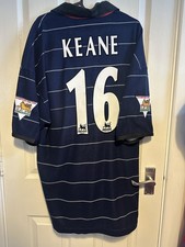 Manchester United 2001-02 Away Shirt XL Umbro Vodafone Roy Keane